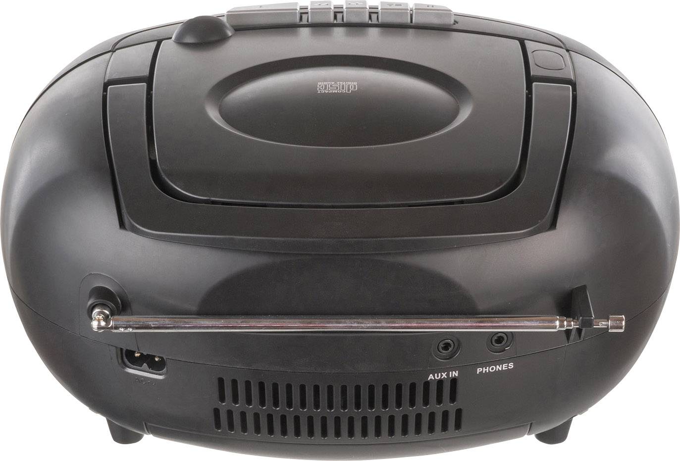 Dual P 70 CD-Radio UKW AUX, CD, Kassette Schwarz