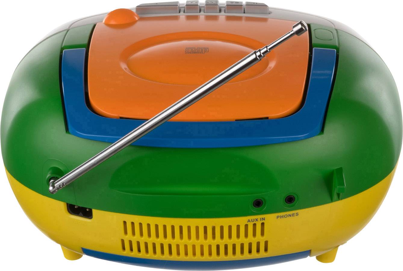 Dual P 70 CD-Radio UKW AUX, CD, Kassette Bunt