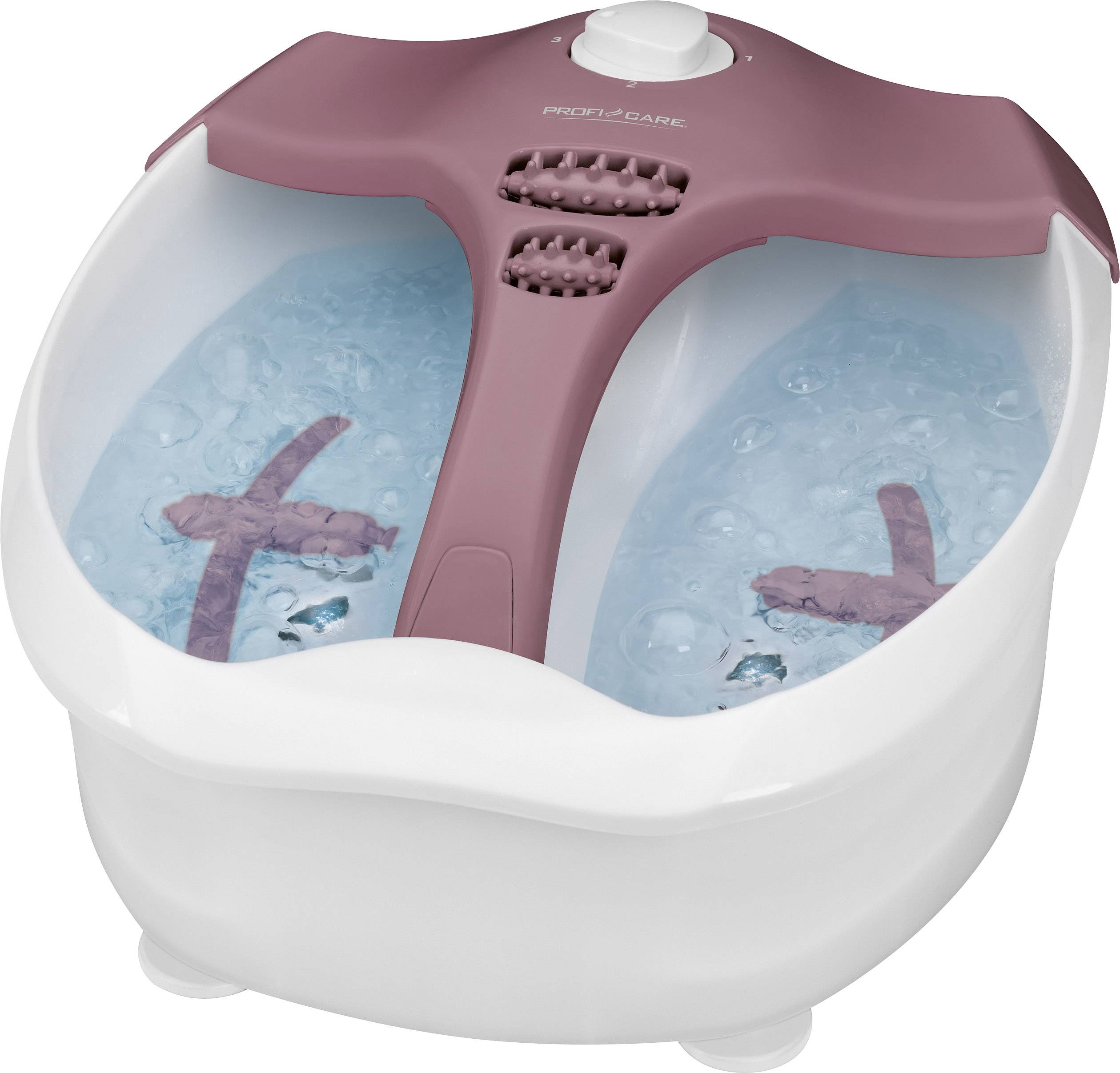 Profi-Care PC-FM 3027 Fußmassagegerät 80W Weiß, Rot