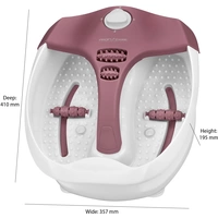 Profi-Care PC-FM 3027 Fußmassagegerät 80W Weiß, Rot Profi-Care PC-FM 3027 Fußmassagegerät 80W Weiß, Rot