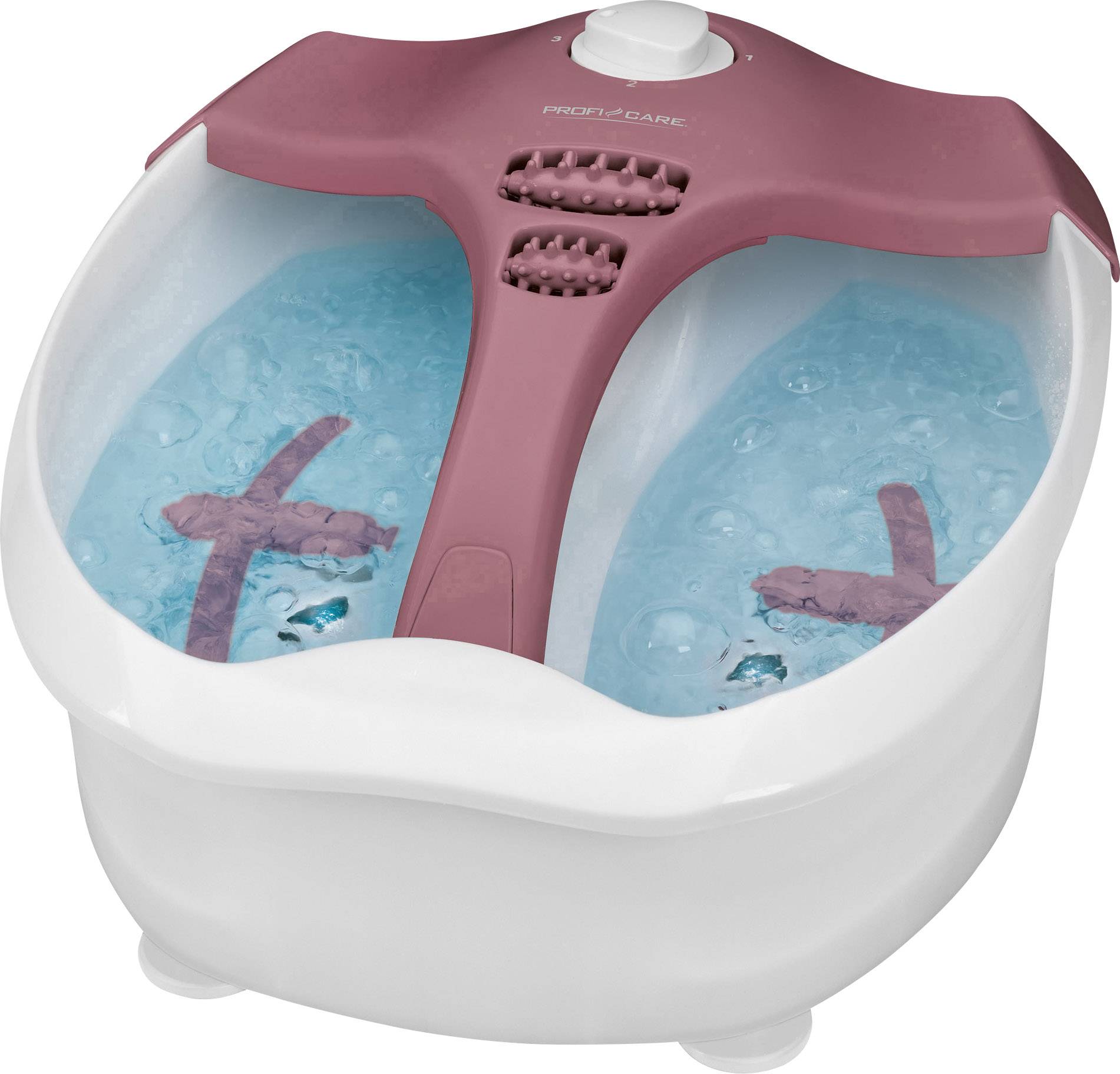 Profi-Care PC-FM 3027 Fußmassagegerät 80W Weiß, Rot