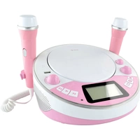 X4 Tech Bobby Joey Jam Box Kinder CD-Player Bluetooth®, AUX, CD, USB, SD Inkl. Karaoke-Funktion, Inkl. Mikrofon Rosa X4 Tech Bobby Joey Jam Box Kinder CD-Player Bluetooth®, AUX, CD, USB, SD Inkl. Karaoke-Funktion, Inkl. Mikrofon Rosa