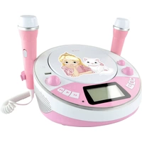 X4 Tech Bobby Joey Jam Box Kinder CD-Player Bluetooth®, AUX, CD, USB, SD Inkl. Karaoke-Funktion, Inkl. Mikrofon Rosa X4 Tech Bobby Joey Jam Box Kinder CD-Player Bluetooth®, AUX, CD, USB, SD Inkl. Karaoke-Funktion, Inkl. Mikrofon Rosa