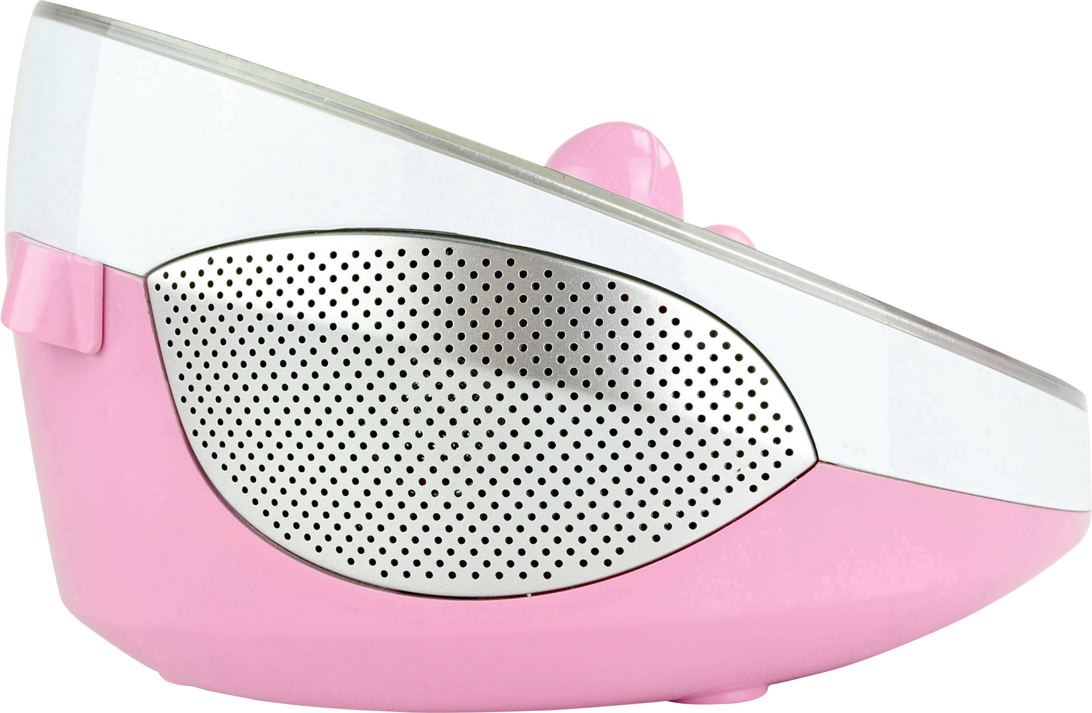 X4 Tech Bobby Joey Jam Box Kinder CD-Player Bluetooth®, AUX, CD, USB, SD Inkl. Karaoke-Funktion, Inkl. Mikrofon Rosa