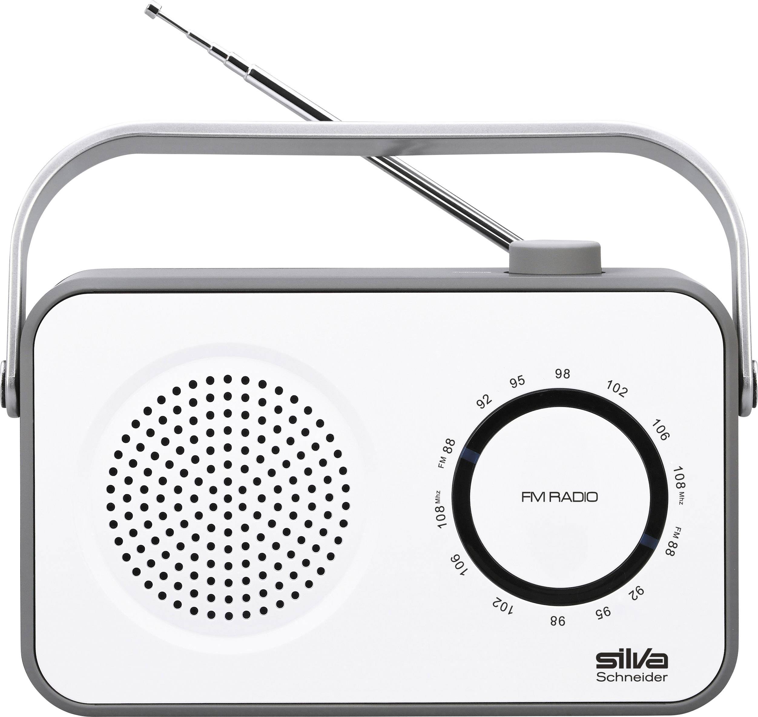 Silva Schneider M295TR Tischradio UKW Weiß
