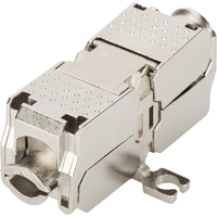 Digitus RJ45 / Verbinder Netzwerk Adapter CAT 6a, Unbestückt [1x LSA, Schneid-Klemm, Schnellanschluss - 1x LSA, Schneid-Klemm Digitus RJ45 / Verbinder Netzwerk Adapter CAT 6a, Unbestückt [1x LSA, Schneid-Klemm, Schnellanschluss - 1x LSA, Schneid-Klemm