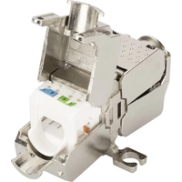 Digitus RJ45 / Verbinder Netzwerk Adapter CAT 6a, Unbestückt [1x LSA, Schneid-Klemm, Schnellanschluss - 1x LSA, Schneid-Klemm Digitus RJ45 / Verbinder Netzwerk Adapter CAT 6a, Unbestückt [1x LSA, Schneid-Klemm, Schnellanschluss - 1x LSA, Schneid-Klemm