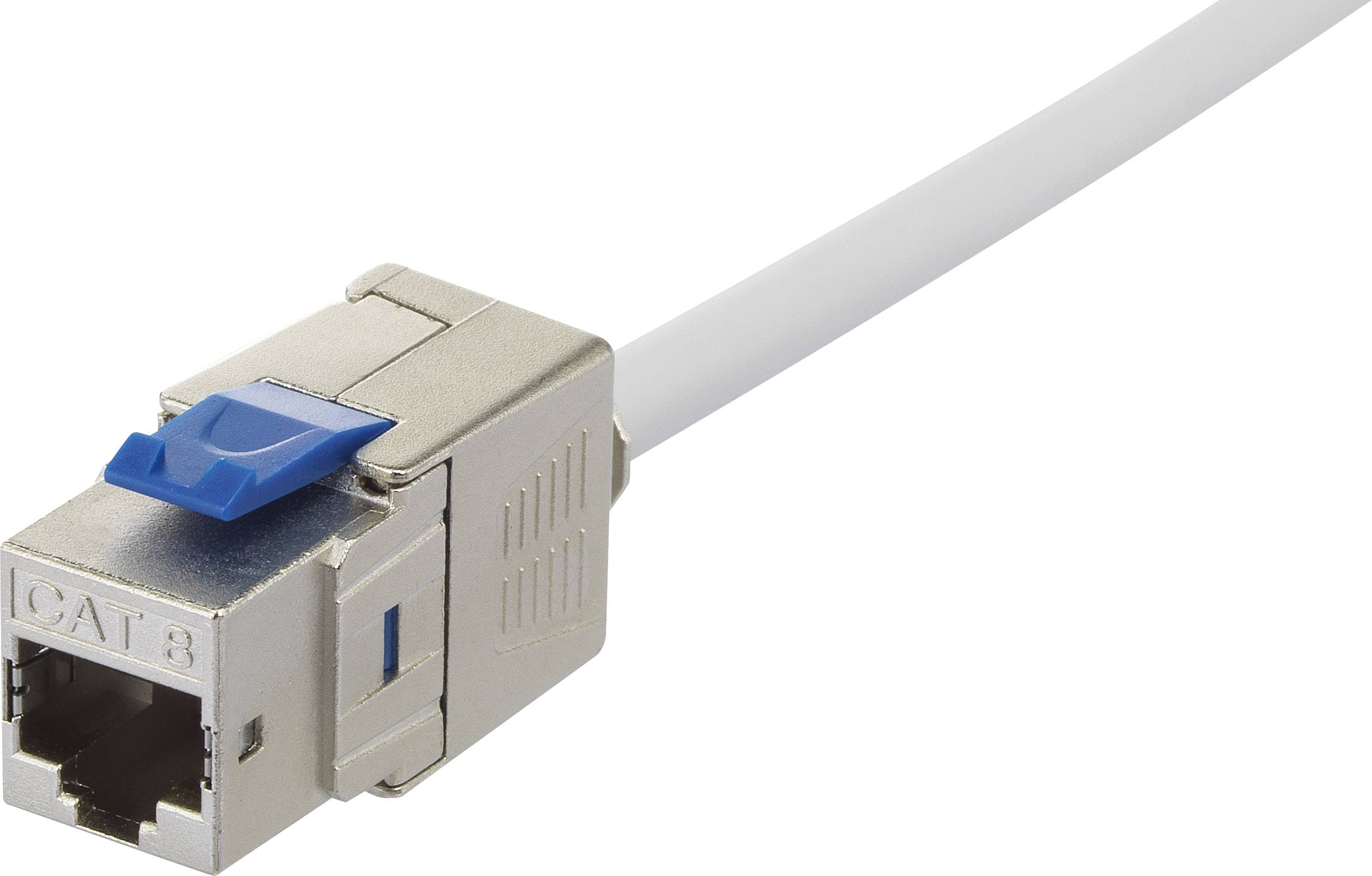 Renkforce KSV8 RJ45-Einbaumodul Keystone CAT 8.1 1St.