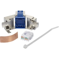 Renkforce KSV8 RJ45-Einbaumodul Keystone CAT 8.1 1St. Renkforce KSV8 RJ45-Einbaumodul Keystone CAT 8.1 1St.