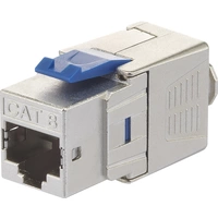 Renkforce KSV8 RJ45-Einbaumodul Keystone CAT 8.1 1St. Renkforce KSV8 RJ45-Einbaumodul Keystone CAT 8.1 1St.