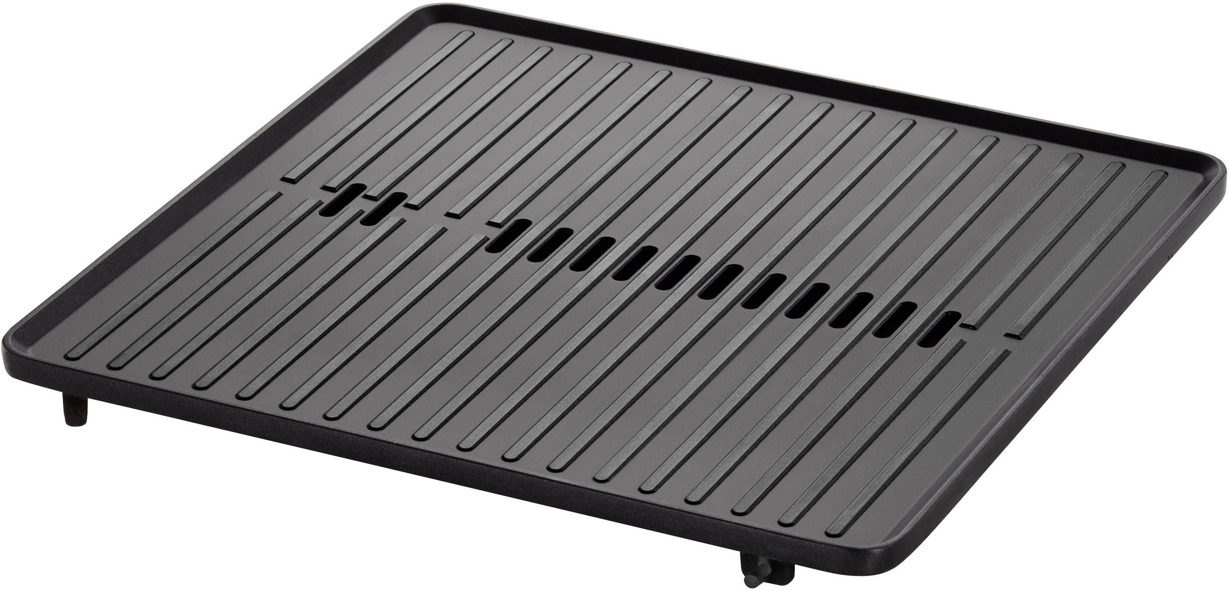 WMF Lono Quadro Elektro Tischgrill mit manueller Temperatureinstellung Schwarz, Silber