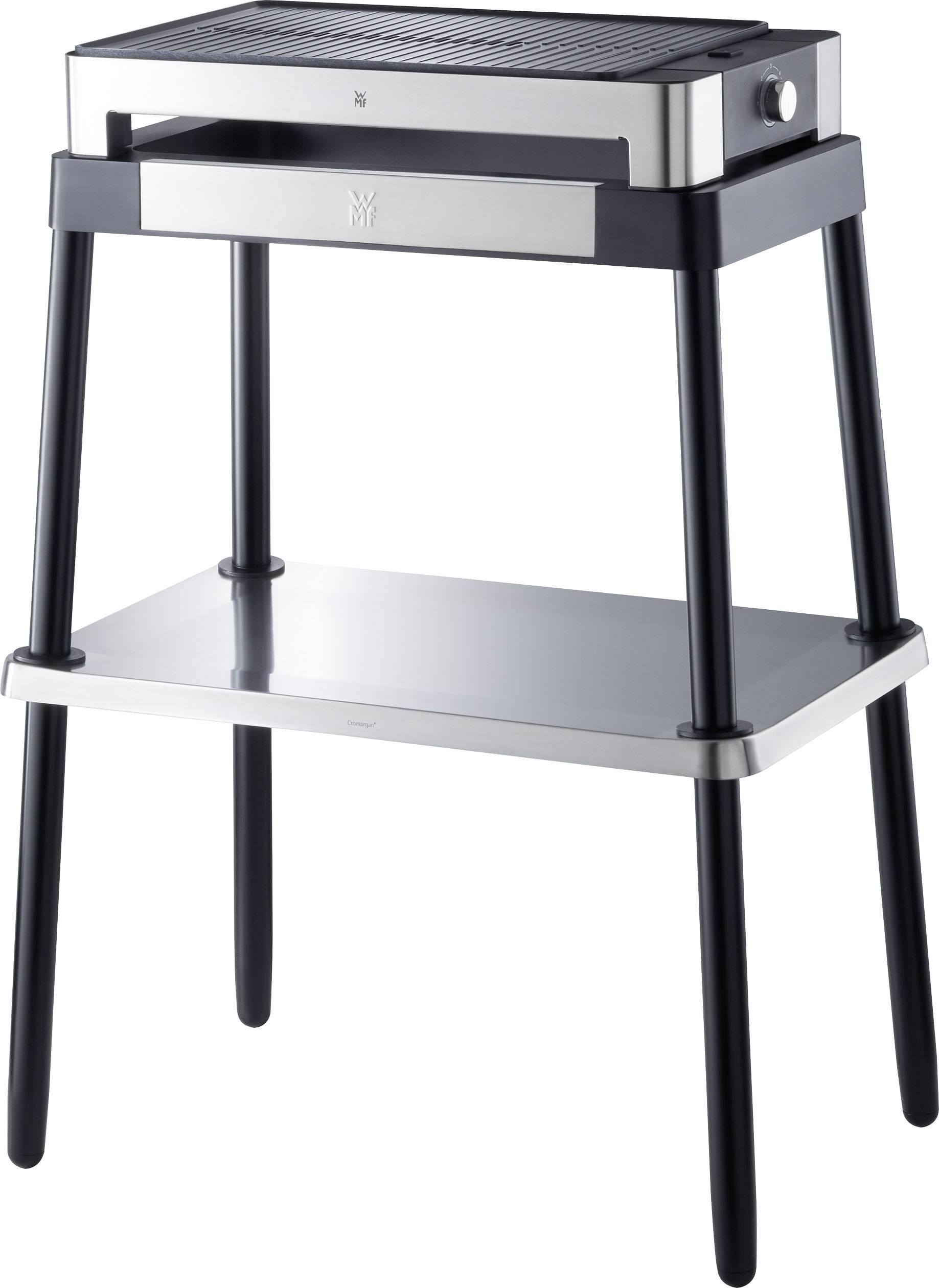 WMF 0415970071 Grillgestell Silber, Schwarz