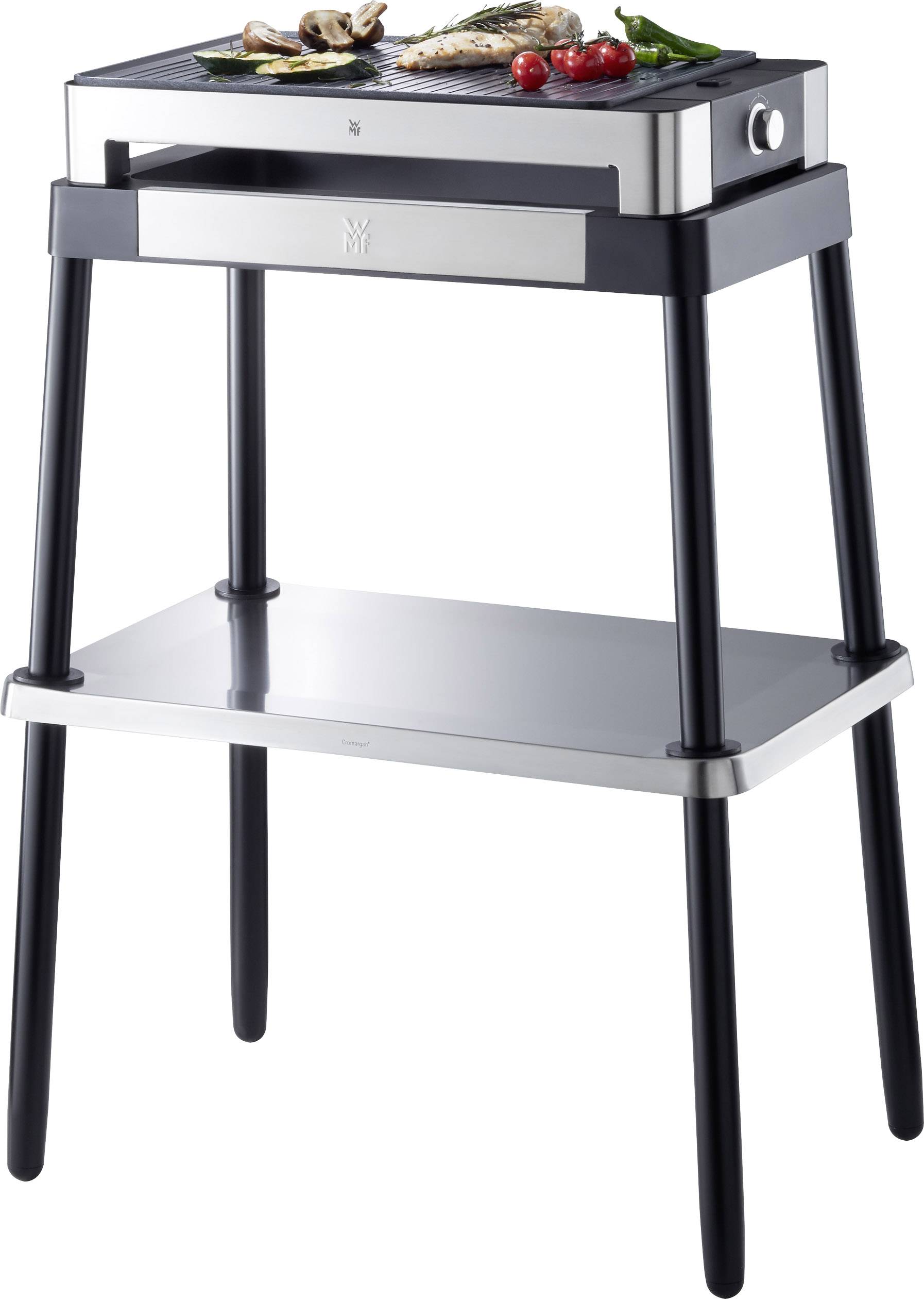 WMF 0415970071 Grillgestell Silber, Schwarz