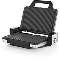 WMF 0415110011 Elektro Kontaktgrill Silber, Schwarz WMF 0415110011 Elektro Kontaktgrill Silber, Schwarz