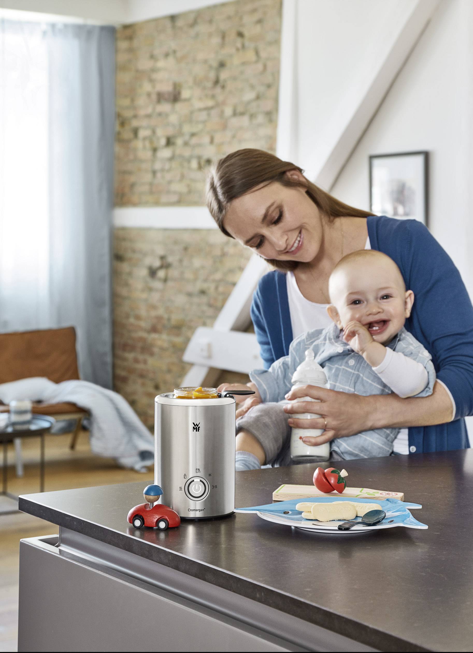 WMF 0415230011 Babykostwärmer Silber (matt)