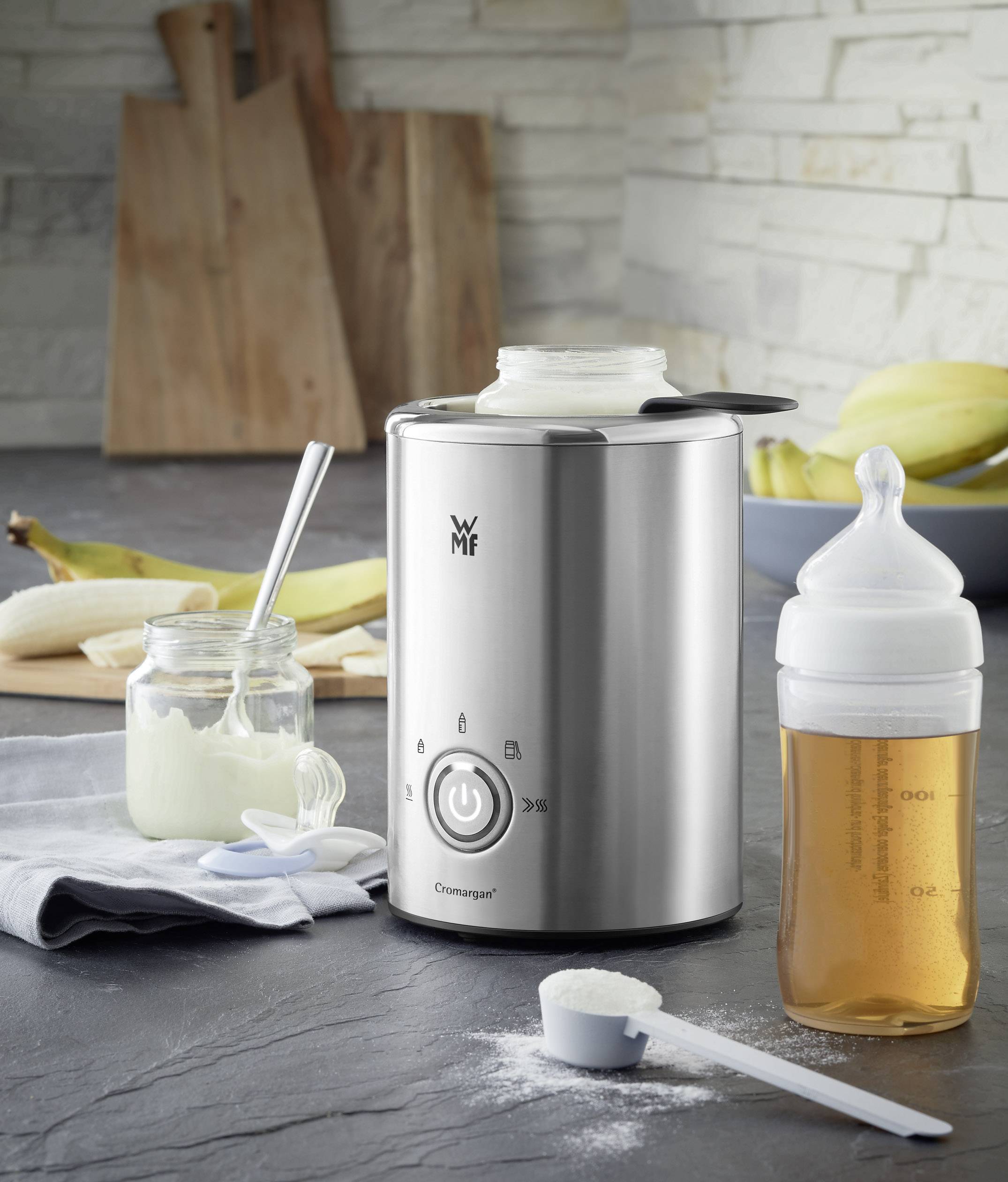 WMF 0415230011 Babykostwärmer Silber (matt)