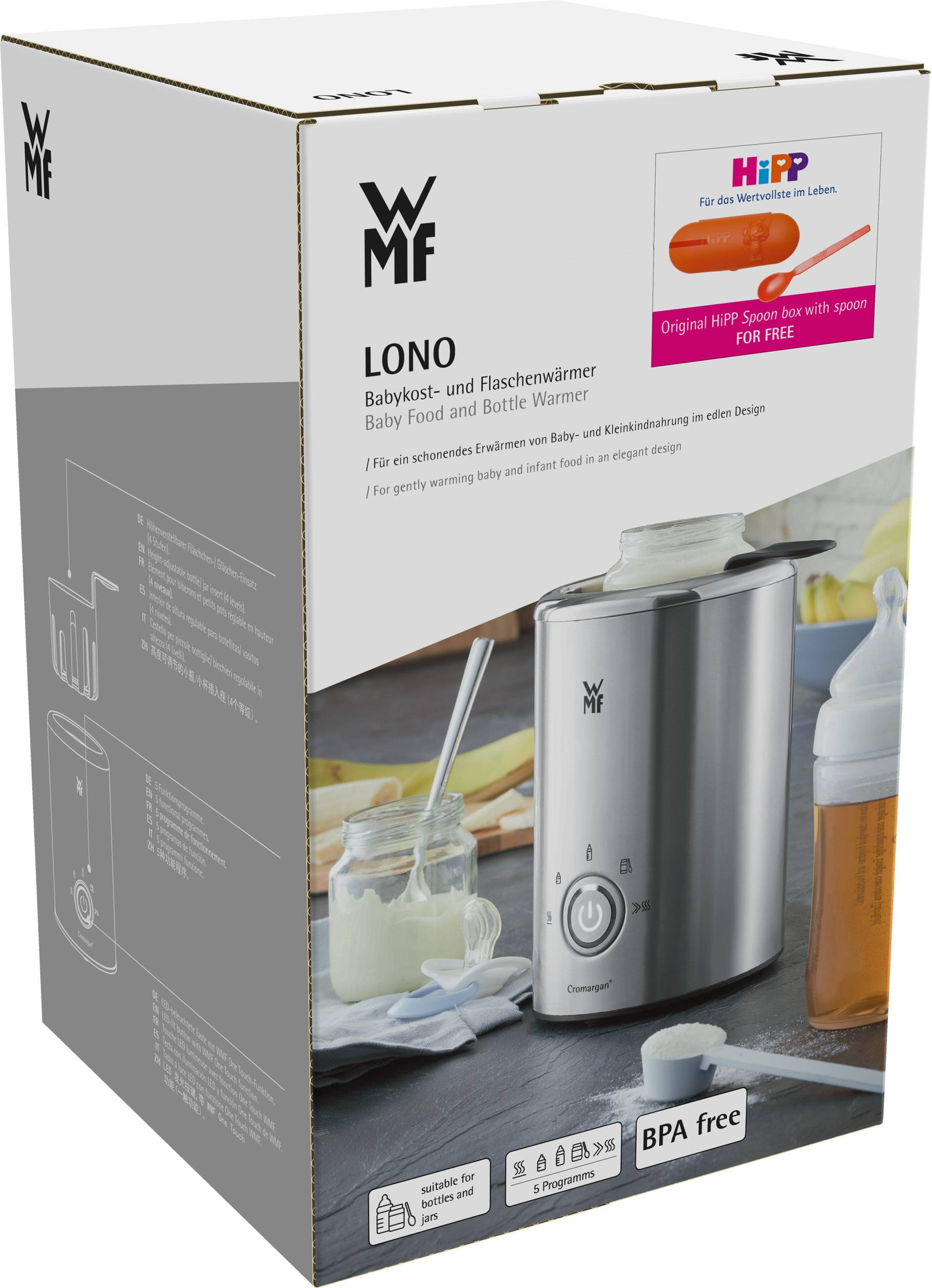 WMF 0415230011 Babykostwärmer Silber (matt)