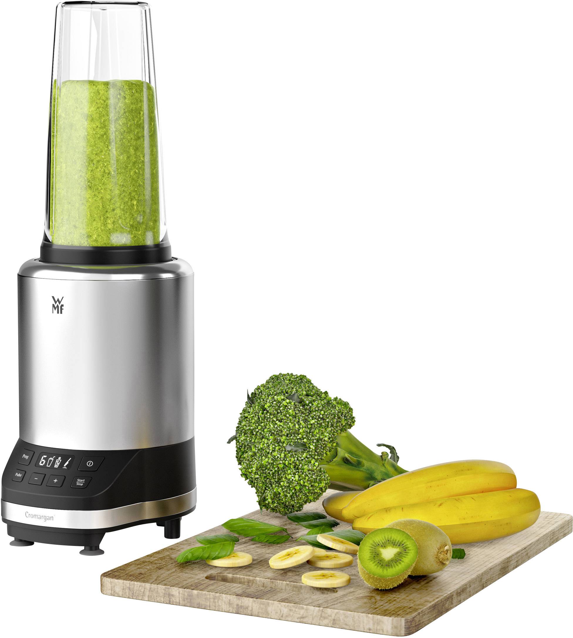 WMF 0416530011 Standmixer 1200 W Silber (matt), Schwarz