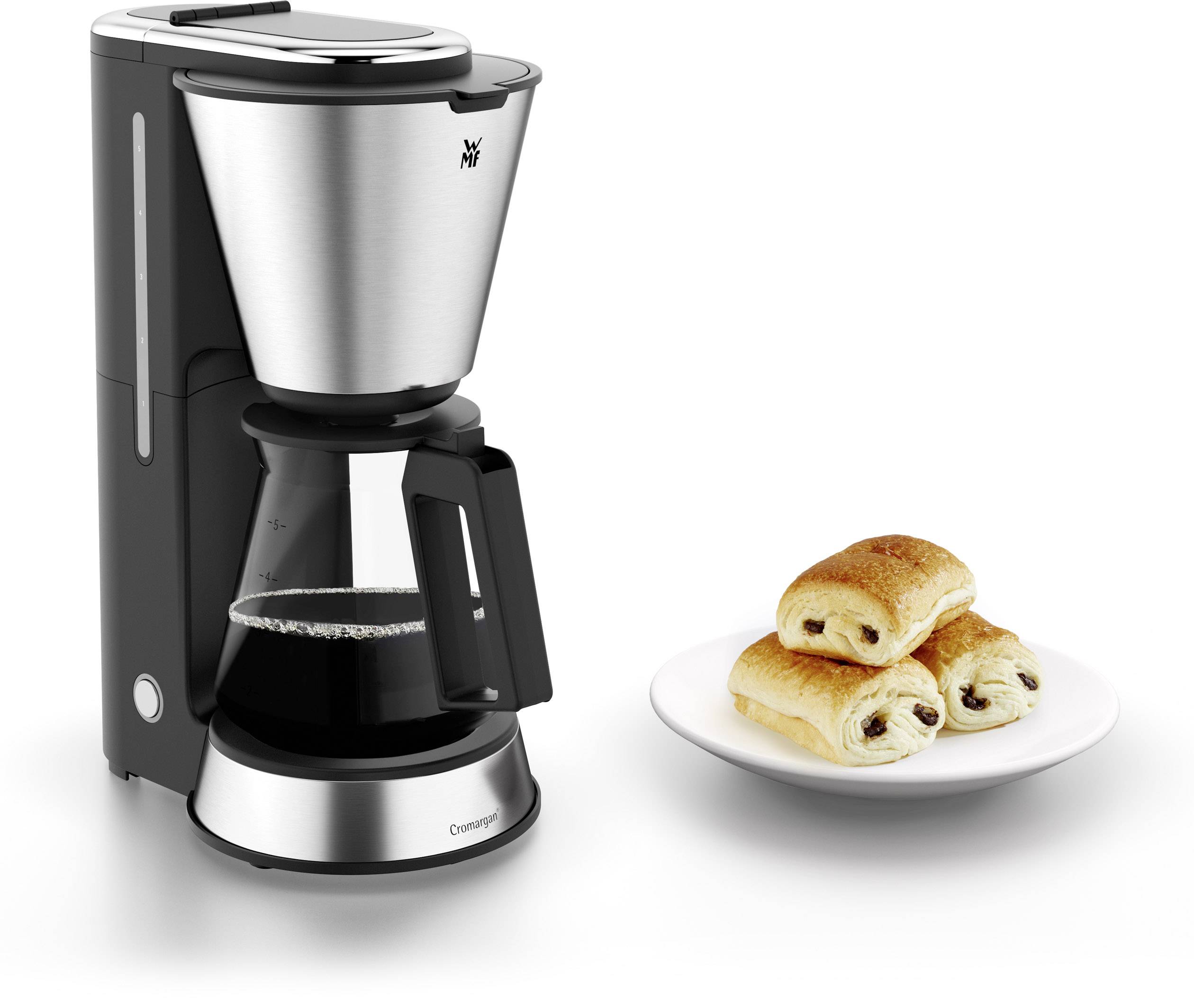WMF 0412270011 Kaffeemaschine Schwarz, Silber Fassungsvermögen Tassen=5