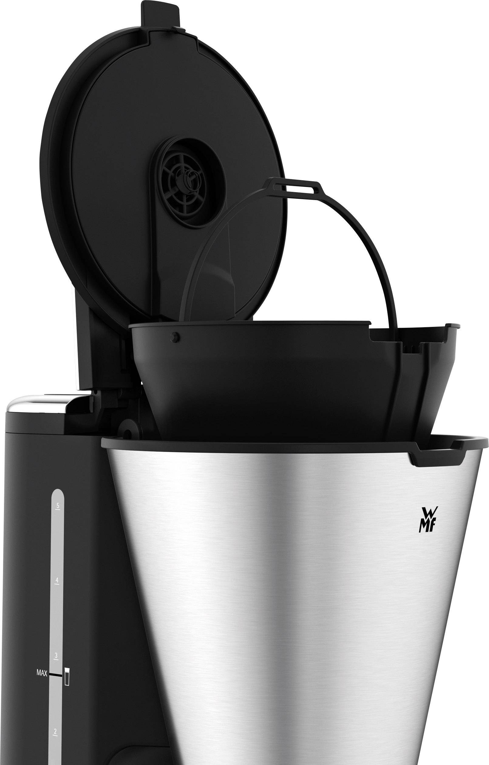 WMF KÜCHENminis® Aroma Thermo to go Kaffeemaschine Schwarz, Silber Fassungsvermögen Tassen=5