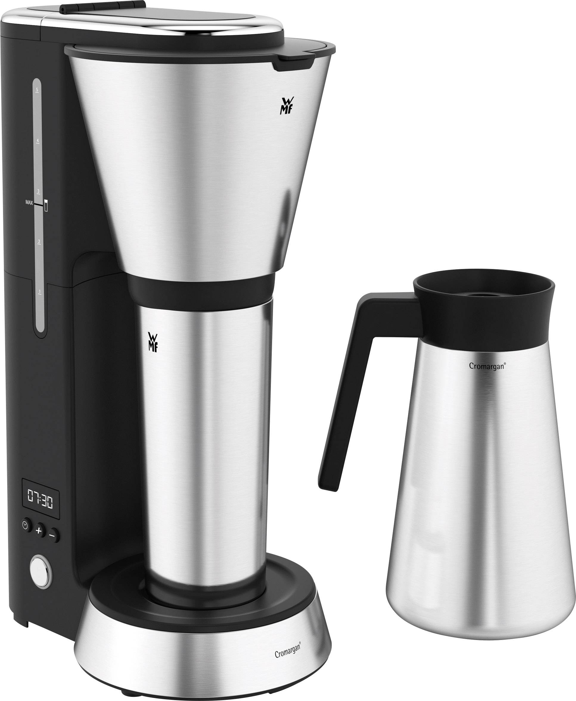 WMF KÜCHENminis® Aroma Thermo to go Kaffeemaschine Schwarz, Silber Fassungsvermögen Tassen=5