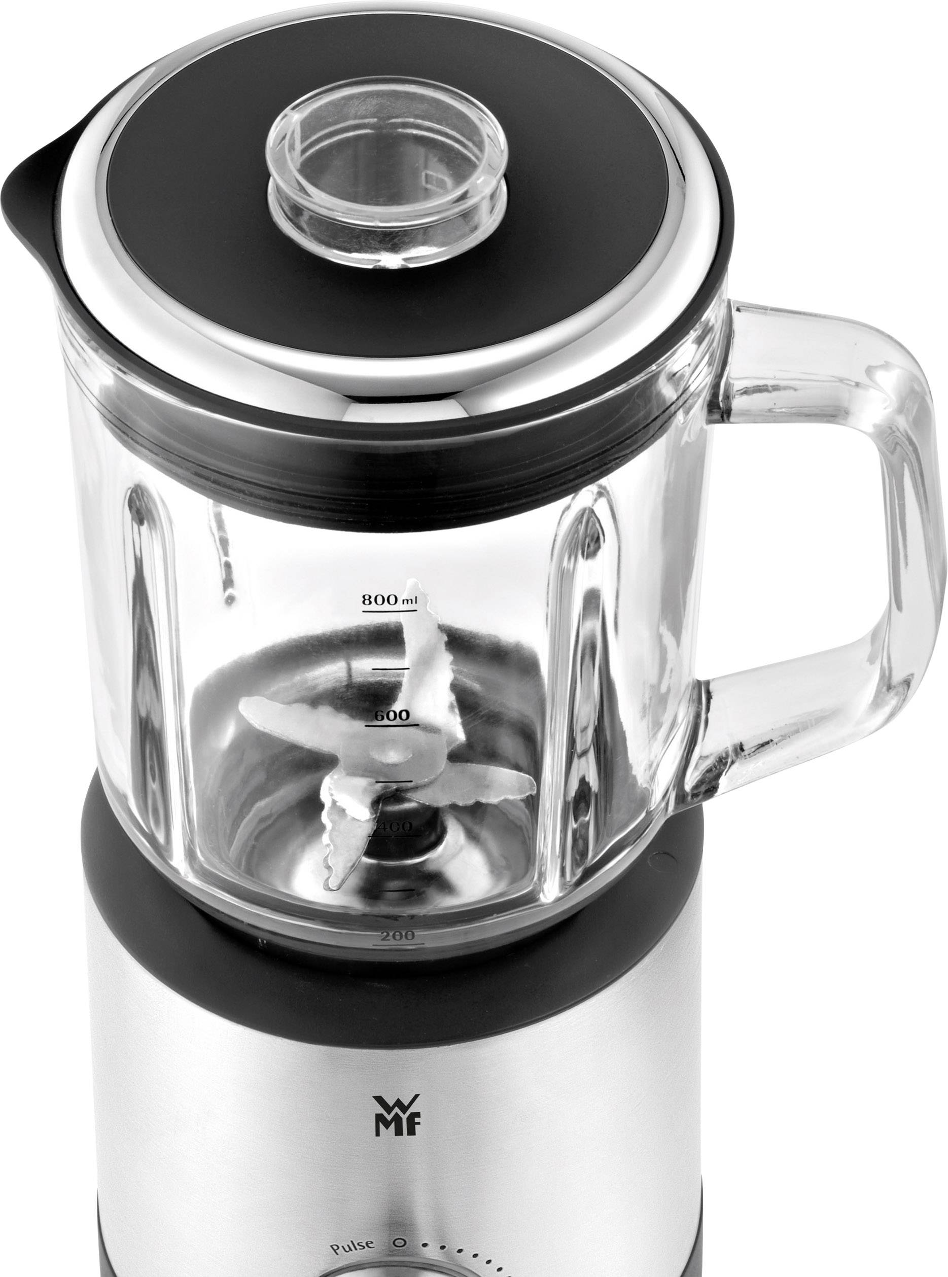 WMF 0416490011 Standmixer 400W Silber (matt), Schwarz