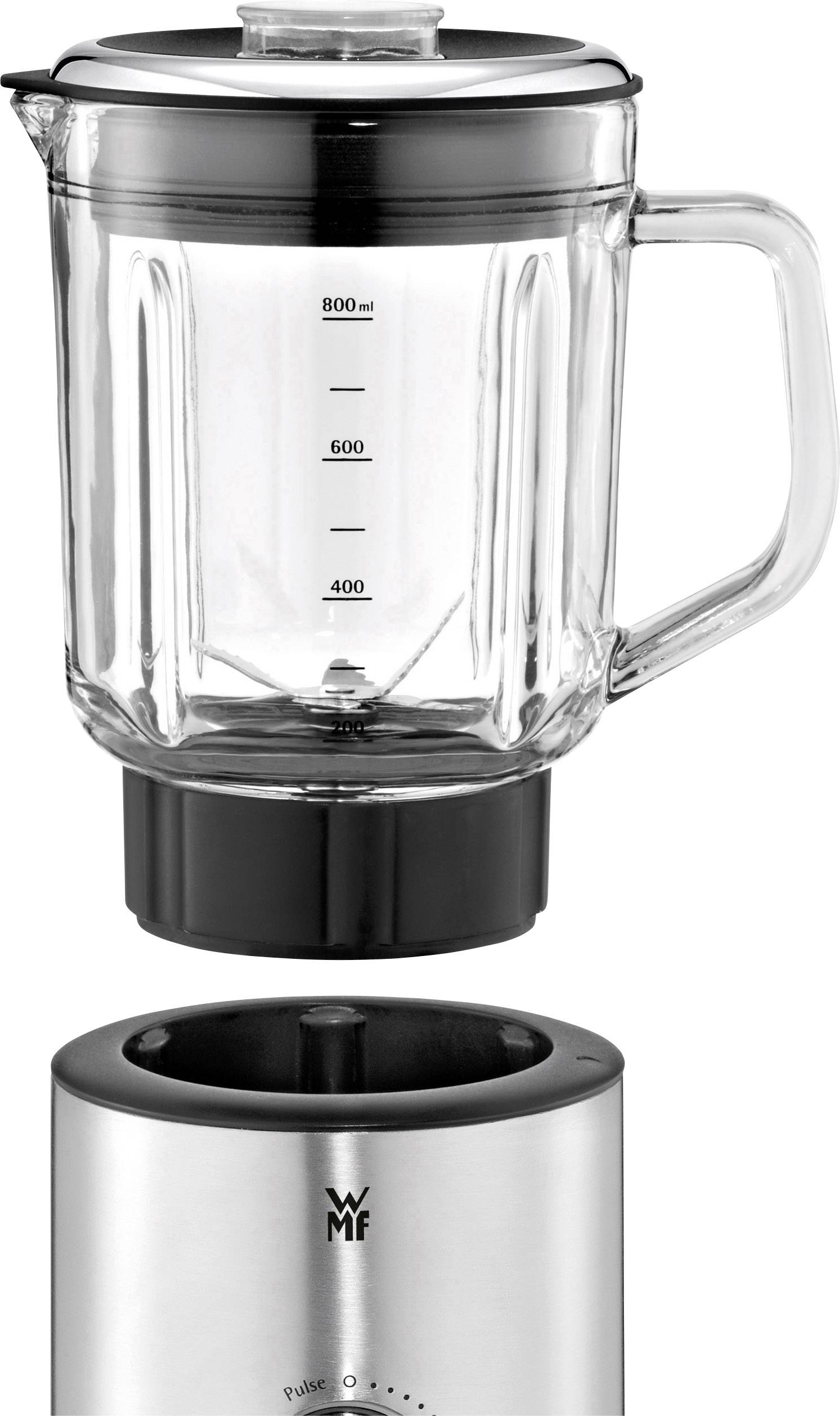 WMF 0416490011 Standmixer 400W Silber (matt), Schwarz