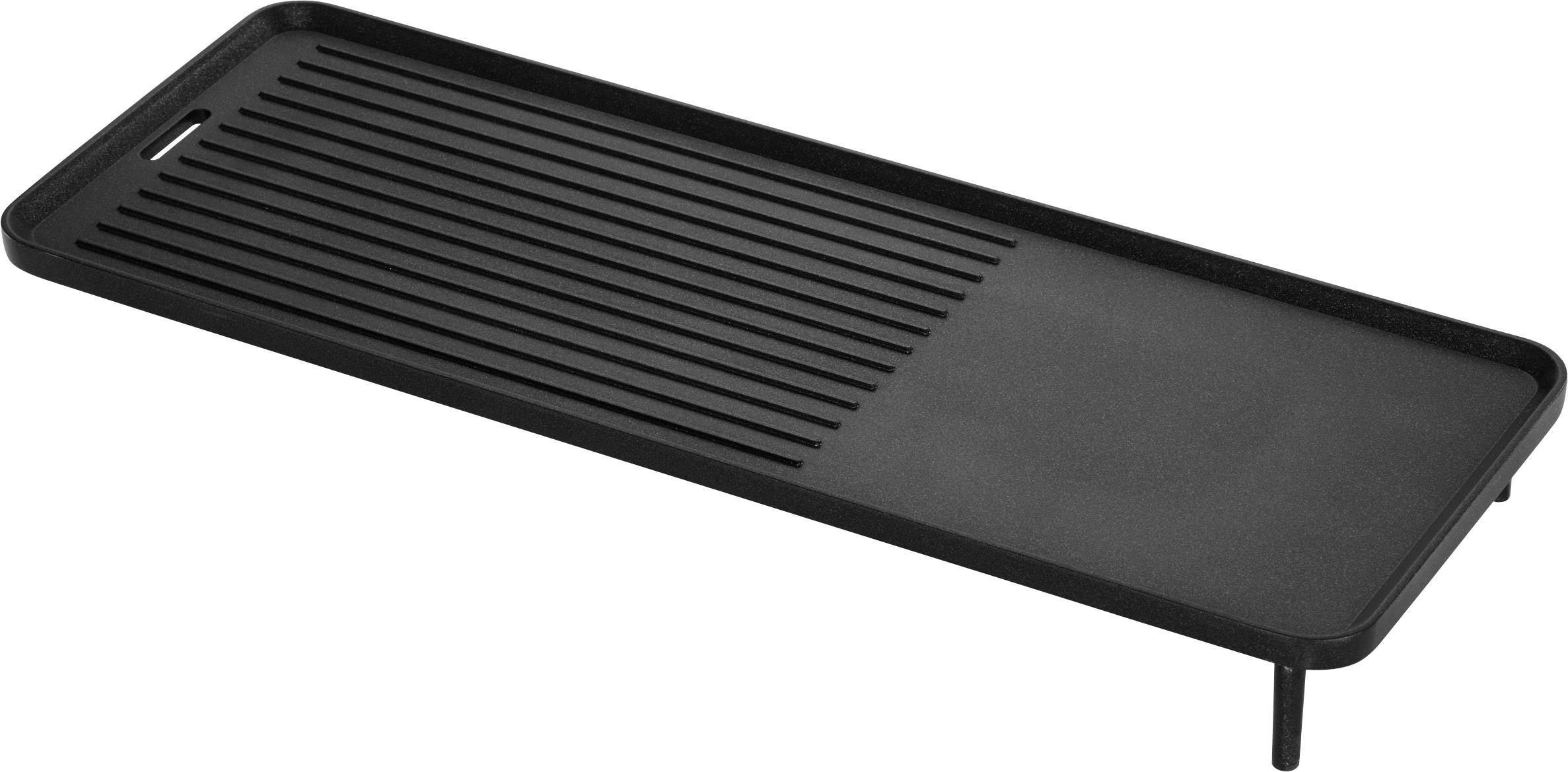 WMF 0415170011 Elektro Tischgrill mit manueller Temperatureinstellung Schwarz, Silber