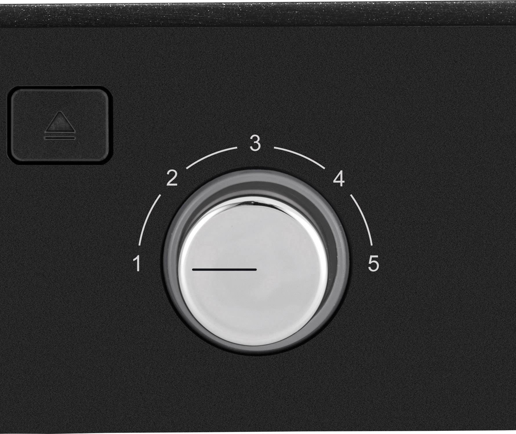 WMF 0415170011 Elektro Tischgrill mit manueller Temperatureinstellung Schwarz, Silber