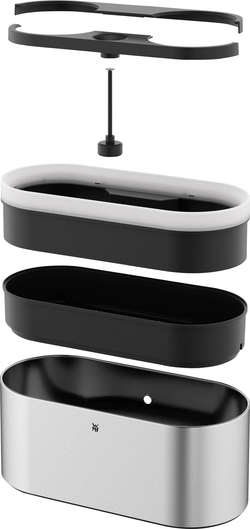 WMF AMBIENT Kräuter@home 0419010011 Indoor-Kräutergarten Silber