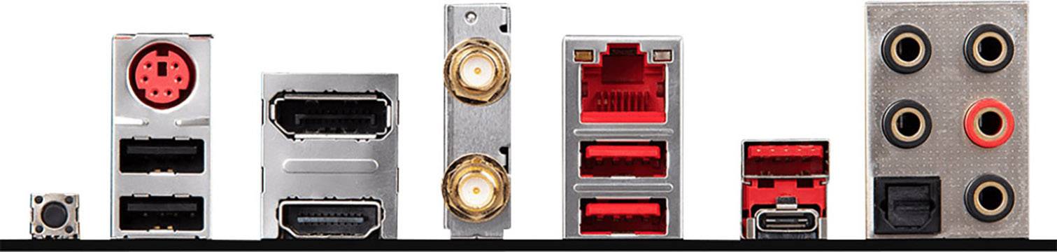 MSI Gaming B450 Gaming Pro Carbon AC Mainboard Sockel AMD AM4 Formfaktor ATX Mainboard-Chipsatz AMD® B450