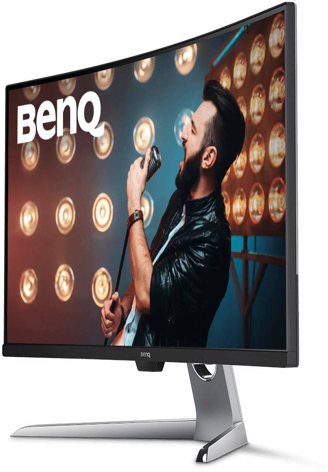 BenQ EX3203R Gaming Monitor 80cm (31.5 Zoll) EEK G (A - G) 2560 x 1440 Pixel QHD 4 ms HDMI®, DisplayPort, USB 3.2 Gen 1 (USB 3.0)