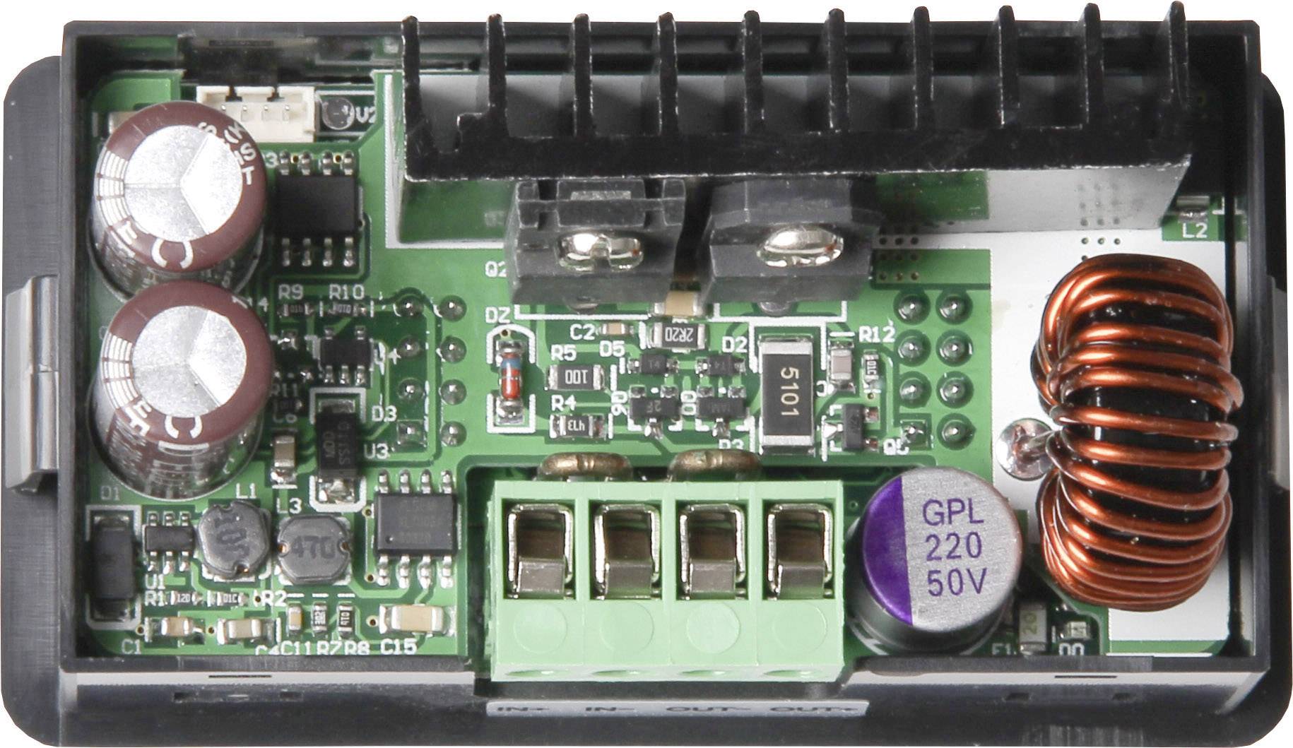 Joy-it JT-DPS5005 Labornetzgerät, einstellbar 0 - 50V 0 - 5A 250W Schraubklemme fernsteuerbar, programmierbar, schmale Bauform