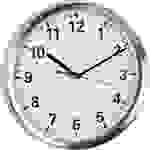 TFA Dostmann 60.3529.02 Funk Wanduhr 22cm x 4.5cm Aluminium Schleichendes Uhrwerk (lautlos), Energiesparfunktion