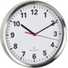 TFA Dostmann 60.3529.02 Funk Wanduhr 22cm x 4.5cm Aluminium Schleichendes Uhrwerk (lautlos), Energiesparfunktion