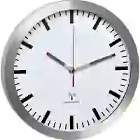 TFA Dostmann 60.3528.02 Funk Wanduhr 300mm x 45mm Aluminium Leisegang-Uhrwerk TFA Dostmann 60.3528.02 Funk Wanduhr 300mm x 45mm Aluminium Leisegang-Uhrwerk