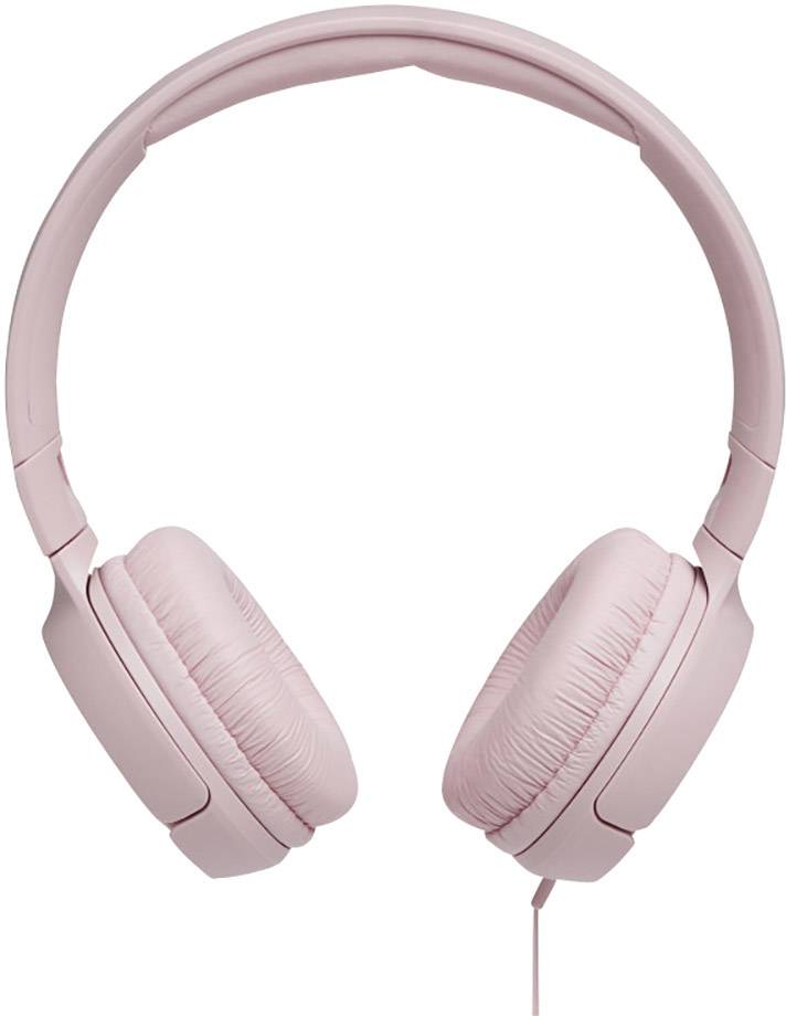JBL Tune 500 On Ear Kopfhörer kabelgebunden Pink Faltbar, Headset
