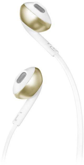 JBL Tune 205 BT In Ear Kopfhörer Bluetooth® Gold Headset