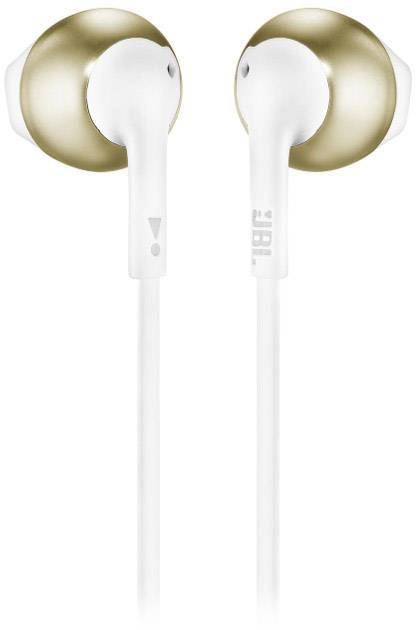 JBL Tune 205 BT In Ear Kopfhörer Bluetooth® Gold Headset