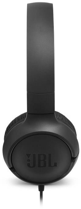 JBL Tune 500 On Ear Kopfhörer kabelgebunden Schwarz Faltbar, Headset