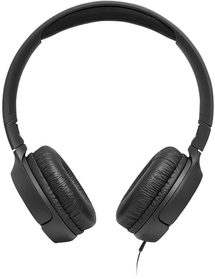 JBL Tune 500 On Ear Kopfhörer kabelgebunden Schwarz Faltbar, Headset