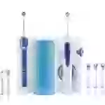Oral-B Pro 2000 + OxyJet 80311065 Elektrische Zahnbürste, Munddusche Weiß, Dunkelblau Oral-B Pro 2000 + OxyJet 80311065 Elektrische Zahnbürste, Munddusche Weiß, Dunkelblau