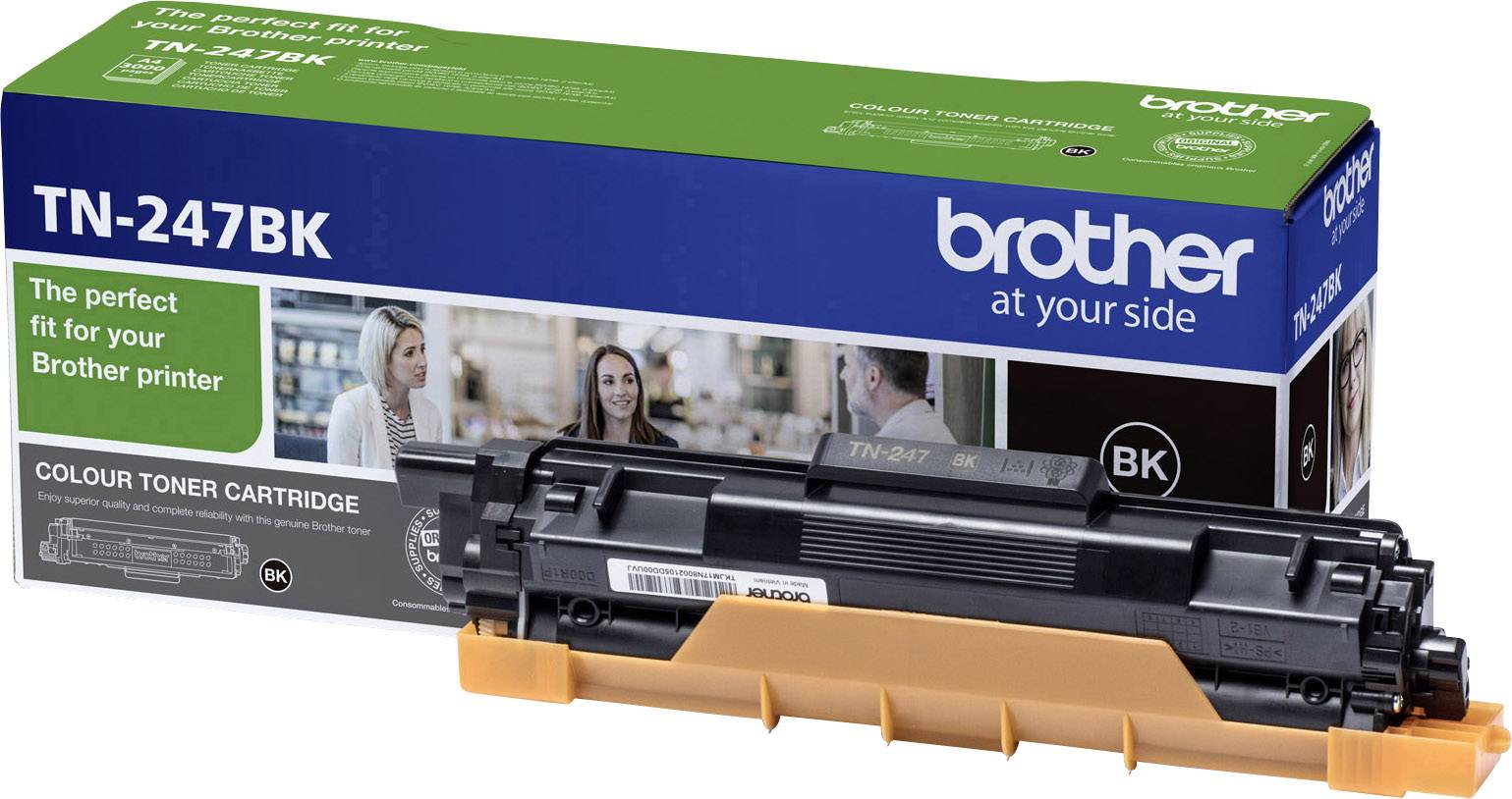 Brother Toner TN-247BK / TN247 Original Schwarz 3000 Seiten TN247BK