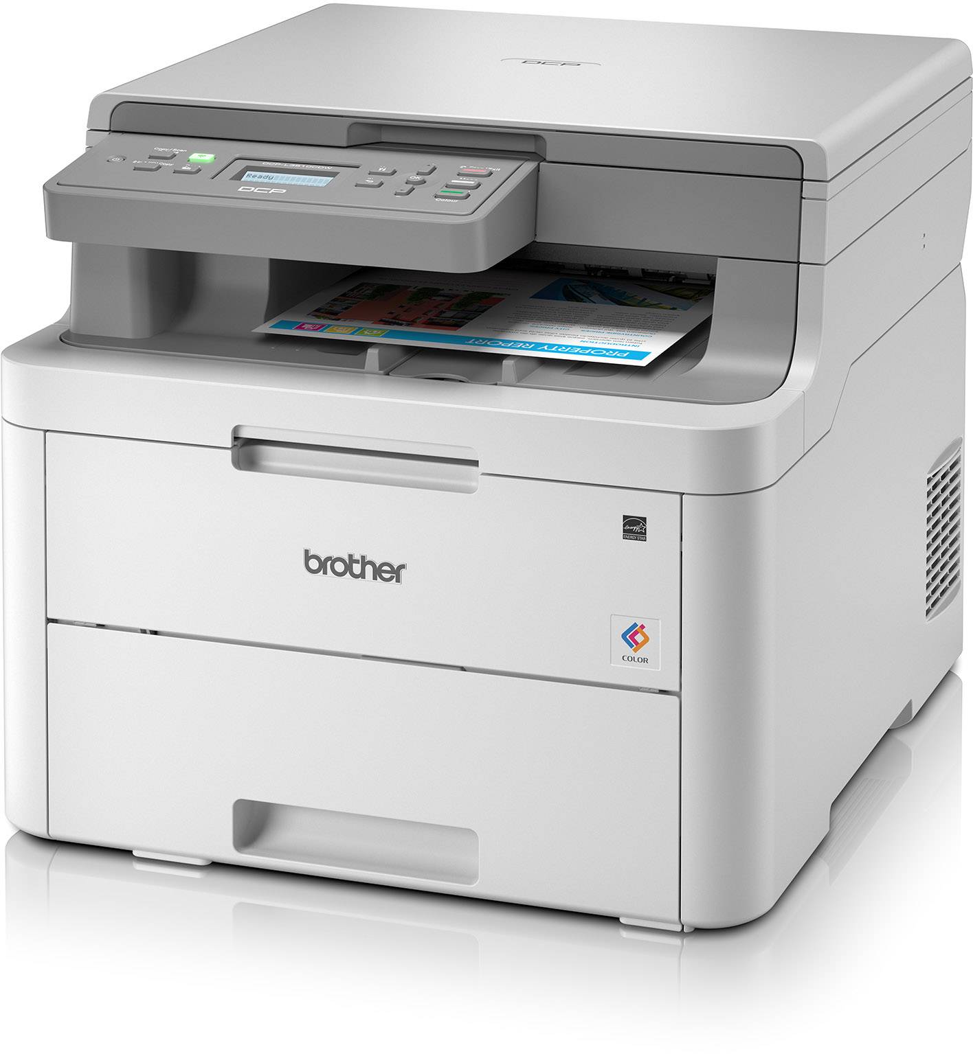 Brother DCP-L3510CDW Multifunktionsdrucker LED Farbe A4 Drucker, Scanner, Kopierer WLAN, Duplex