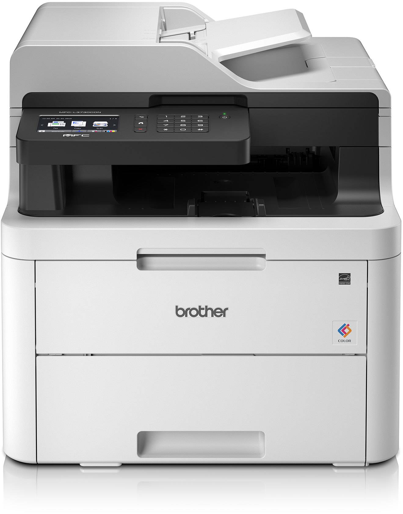 Brother MFC-L3730CDN Multifunktionsdrucker LED Farbe A4 Drucker, Scanner, Kopierer, Fax LAN, Duplex, ADF