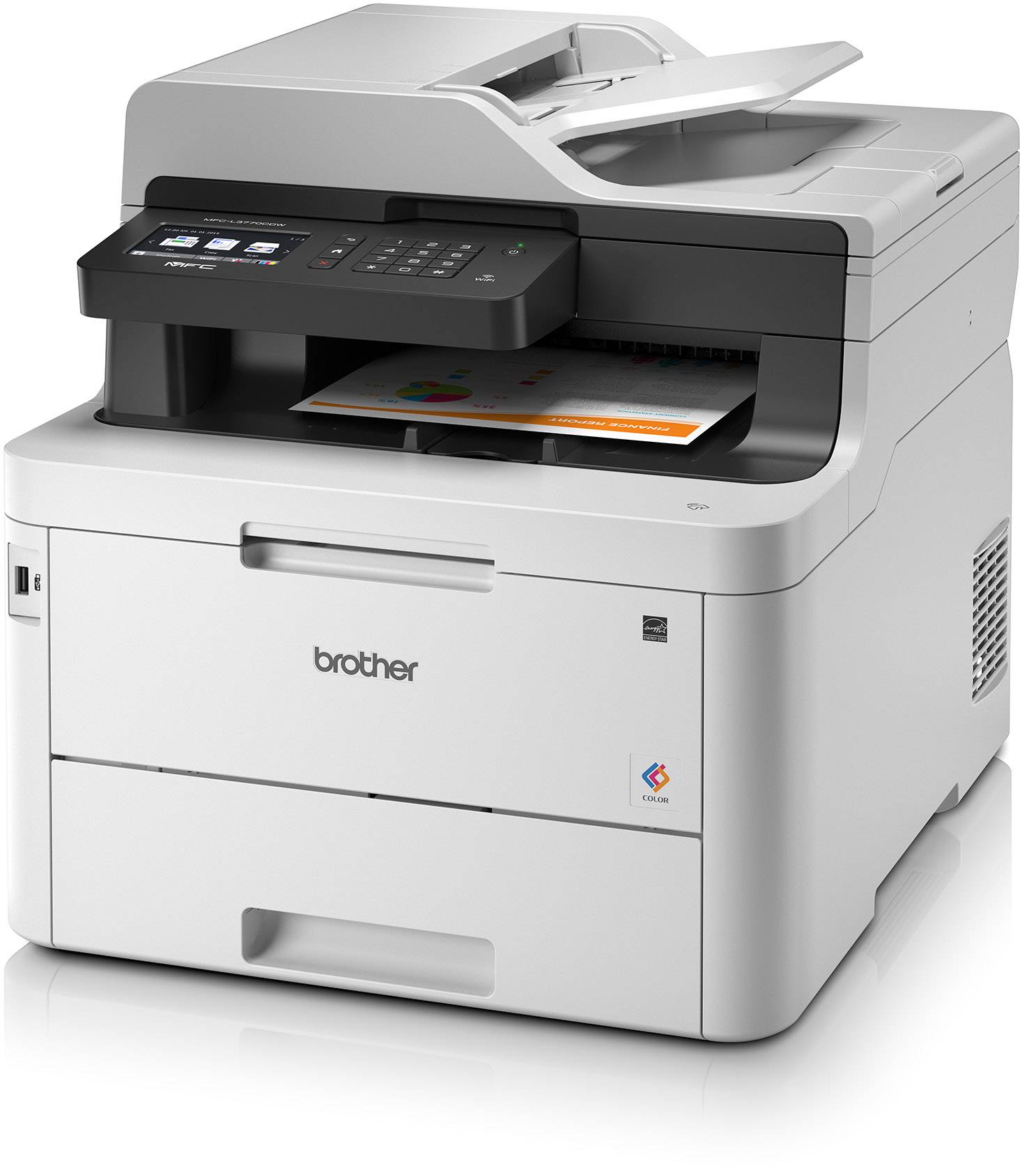 Brother MFC-L3770CDW Multifunktionsdrucker LED Farbe A4 Drucker, Scanner, Kopierer, Fax LAN, WLAN, Duplex, Duplex-ADF
