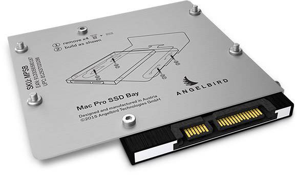 Angelbird Mac Pro SSD Bay SSD Upgrade Modul Anzahl Festplatten (max.): 1 x