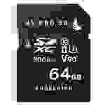 Angelbird V90 SDXC-Karte 64GB Class 10, UHS-II, UHS-Class 3, v90 Video Speed Class