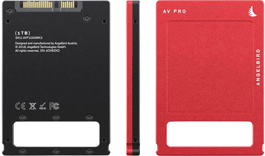 Angelbird Avpro MK3 1 TB Interne SATA SSD 6.35 cm (2.5 Zoll) SATA 6 Gb/s Retail AVP1000MK3
