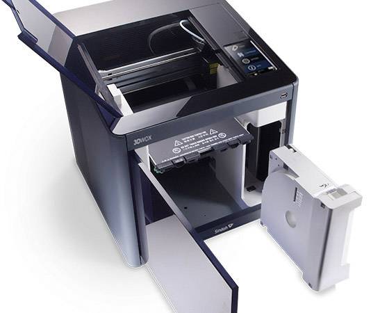 Sindoh DP200 3D Drucker 12,7cm Farb-Touchscreen, integrierte Kamera, LED-Beleuchtung, inkl. Software